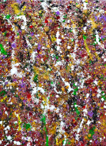 Deep Rise 54×73 cm – Acrylique sur toile
