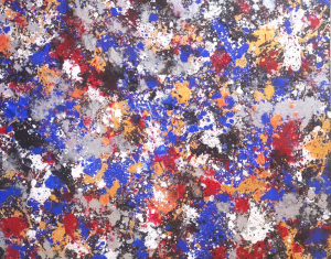 Gravity 41×33 cm – Acrylique sur toile