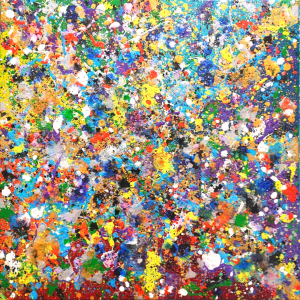 Wemanity 60×60 cm – Acrylique sur toile